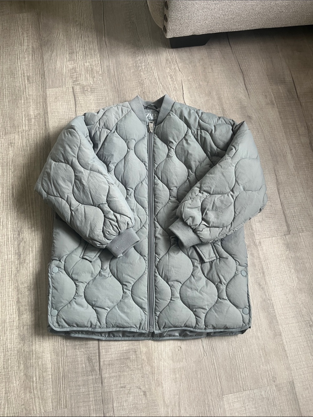 ✨Zara zip up coat✨